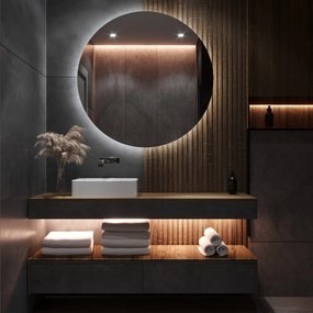 Ronde spiegel met verlichting E2
