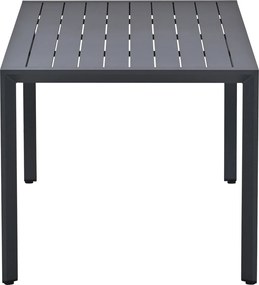 Garden Impressions Kasper tuinset 5-delig - tuintafel 160x84 cm donker grijs