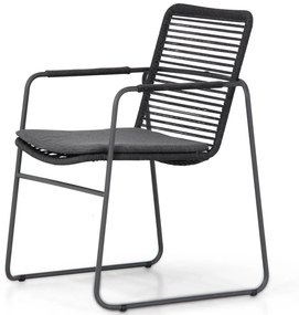 Tuinset 6 personen  Rope Grijs 4 Seasons Outdoor Elba/Brighton