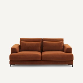 3-zits slaapbank in fluweel, Marsile