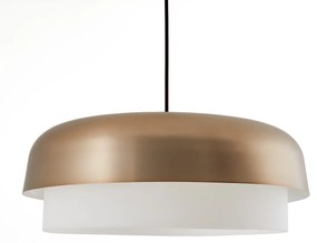 Metalen hanglamp met mokka afwerking, Clepsos