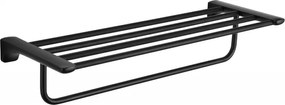Mexen Lea handdoekenrek, zwart - 7026020-70