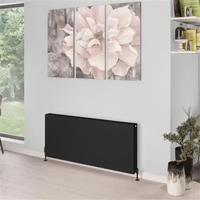 Eastbrook Type 22 paneel radiator 140x60cm 2676W zwart mat