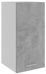 vidaXL Hangkast 29,5x31x60 cm bewerkt hout betongrijs