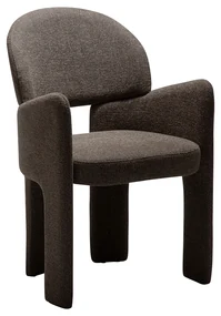 Dan-Form Aole Eetkamerstoel Boucle Major Bruin