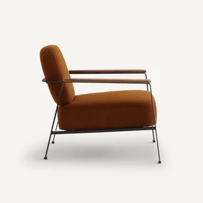 Fauteuil in mêlee gevlochten stof, Abraxas