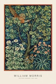 Kunstreproductie The Cock Pheasant (Special Edition Classic Vintage Pattern) - William Morris, (26.7 x 40 cm)