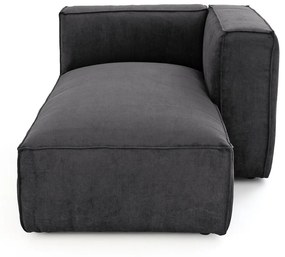 Omvormbare longchair geribd fluweel, Seven