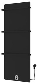 Best Design Brenner elektrische radiator mat zwart 750W 120x60cm