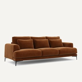 4-zits fluwelen chenille bank, Marsile