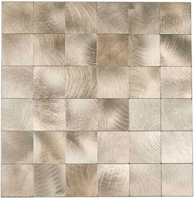 Zelfklevende Steenstrip Mozaiek BloQ Goud - 30.5 cm x 30.5 cm x 0.40 cm | 0.5 kg | Paneli zelfklevende steenstrips