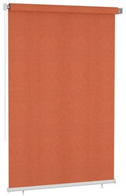 vidaXL Rolgordijn voor buiten 160x230 cm oranje