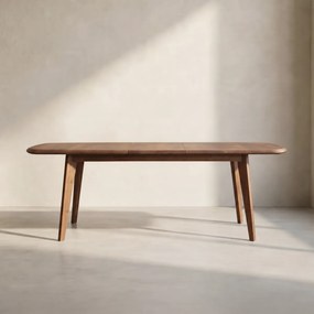 Uitschuifbare Eetafel Mangohout