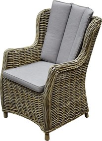 Darwin dining tuinstoel naturel rotan southend