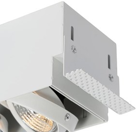 Inbouwspot wit GU10 AR70 trimless 3-lichts - Oneon Modern GU10 Binnenverlichting Lamp