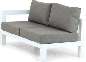 Hoek loungeset 6 personen Aluminium Wit  Lifestyle Garden Furniture Luca
