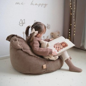 Sako Teddy Kinderzitzak Slimcord Rib - Bruin