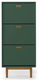 Tenzo Svea Scandinavische Schoenenkast Groen - 58x25x129cm.