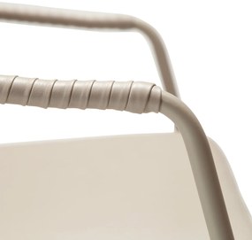 Dan-Form Boto Eetkamerstoel Minimalistisch Beige Kunstleer