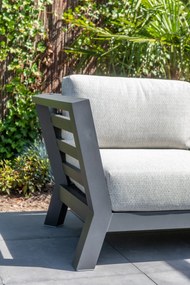 4 Seasons Outdoor Meteoro Loungeset Loungeset   antraciet weerbestendig