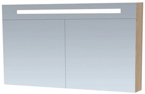 Sanituba Spiegelkast Double Face 120cm Licht eiken