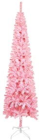 vidaXL Kerstboom smal 210 cm roze