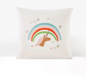 Kussensloop in biologisch katoen, Licorne