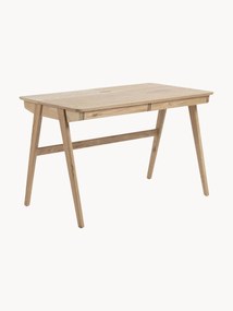 Houten bureau Jacques met kabeldoorgang