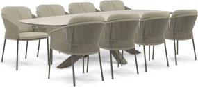 Tuinset 8 personen  Rope Taupe 4 Seasons Outdoor Florence/Voyage