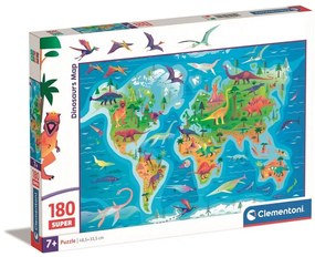 Puzzel Dinosaurs Map