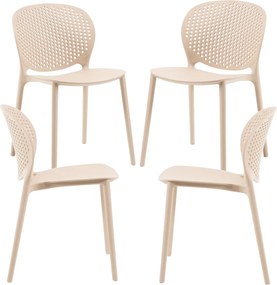 Set 4 Brandi Stoelen