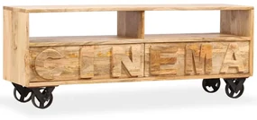 vidaXL Tv-meubel 120x30x48 cm massief mangohout