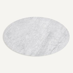 Ellipsvormig tafelblad in marmer L170 cm, Elipso