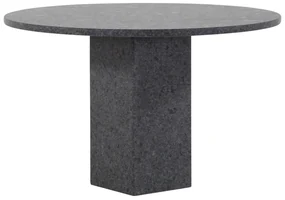 Tuinset Ronde Tuintafel 4 personen 120 cm Aluminium/textileen Grijs  Lifestyle Garden Furniture Rome/Graniet