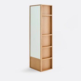Omkeerbare garderobe met spiegel, Senssia
