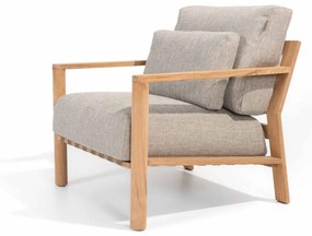 4 Seasons Outdoor Lucas loungestoel  Loungestoel    beige weerbestendig