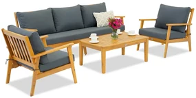 Lucene Garden Point houten tuinmeubelen