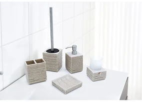 RIDDER Toiletborstel met houder baksteen ecru