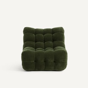 Fauteuil met fluwelen bekleding, Jud