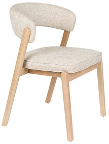 Zuiver Bright Design Eetkamerstoel Eiken Beige