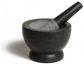 Vijzel, zwart graniet, Ø 13 cm
