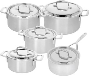 Demeyere 5-Plus Potten- en pannenset, 5-delig - 5-Plus - Demeyere