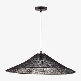 Plafondlamp In Ijzer Benilde Zwart - Sklum