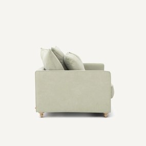 2-zits slaapbank in stonewashed fluweel, Lazare