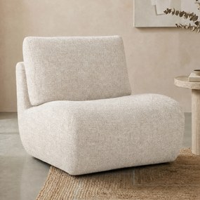 Draaibare Fauteuil Beige Zonder Armleuning