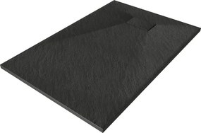 Mexen Hugo rechthoekige douchebak SMC 100 x 90 cm, zwart - 42709010