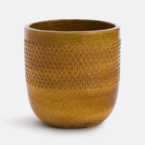 Bloempot in aardewerk met email Ø48 cm, Lullya