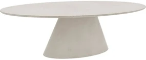 Goossens Eettafel Stone, Ovaal 260 x 120 cm