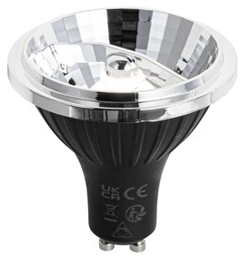 Set van 5 GU10 dimbare LED lamp 70mm 6.5W 600 lm 4000K