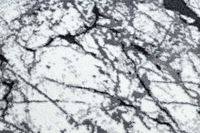 Tapijt modern COZY 8871 Marble, marmeren  ,  - Structureel,  twee poolhoogte , grijskleuring